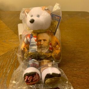 Ltd. Edition Presidential Coin Bear, 19th U.S. President, “Rutherford B. Hayes”.